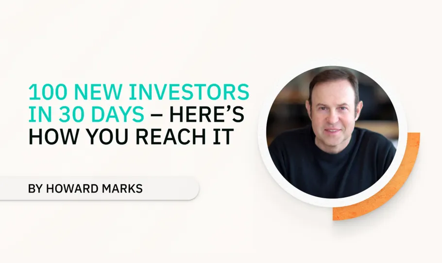 100 New Investors in 30 Days – Here's How You Reach It - StartEngine