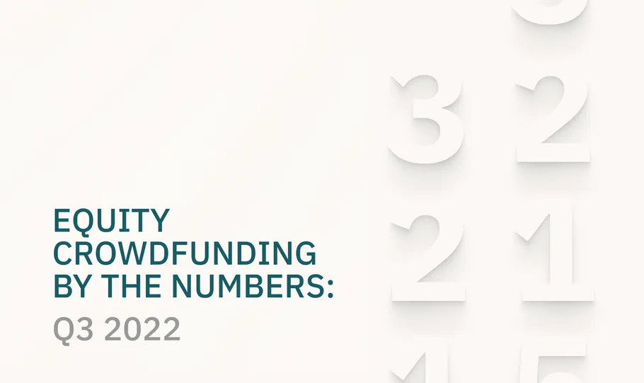 Equity Crowdfunding by the Numbers: Q3 '22 - StartEngine